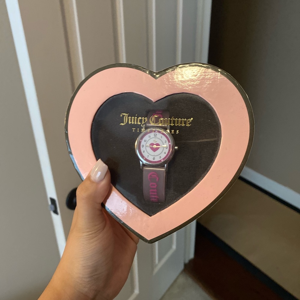 Juicy couture rubber watch